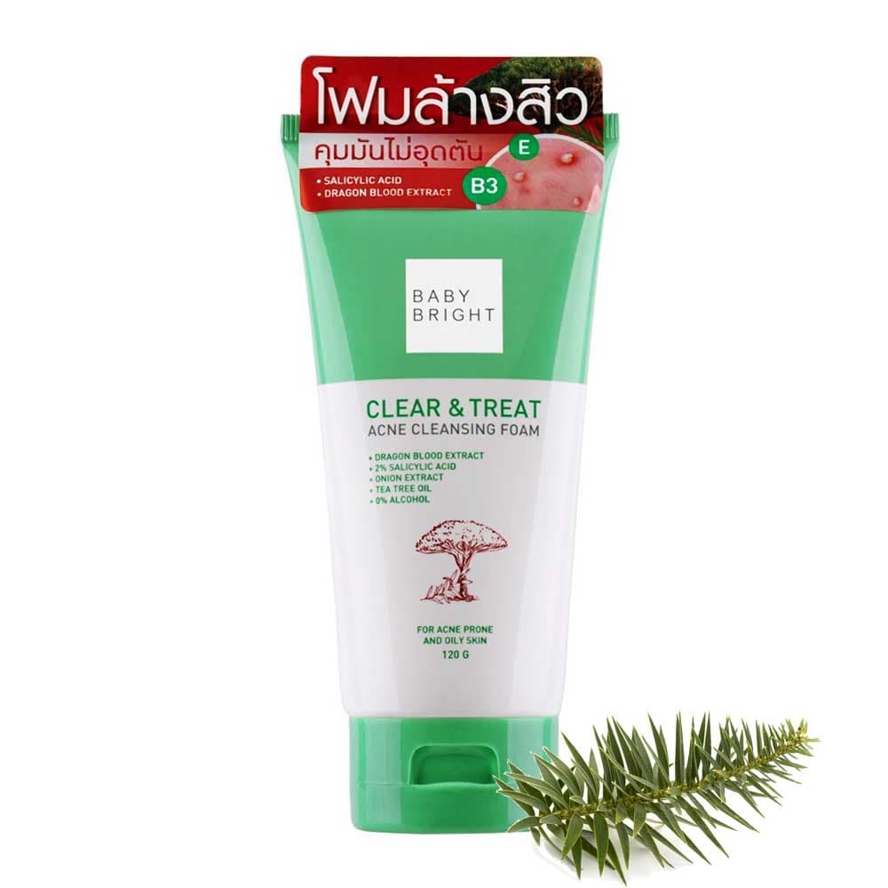Baby Bright Anti- Acne Dragon Boold Cleansing Foam 120gm