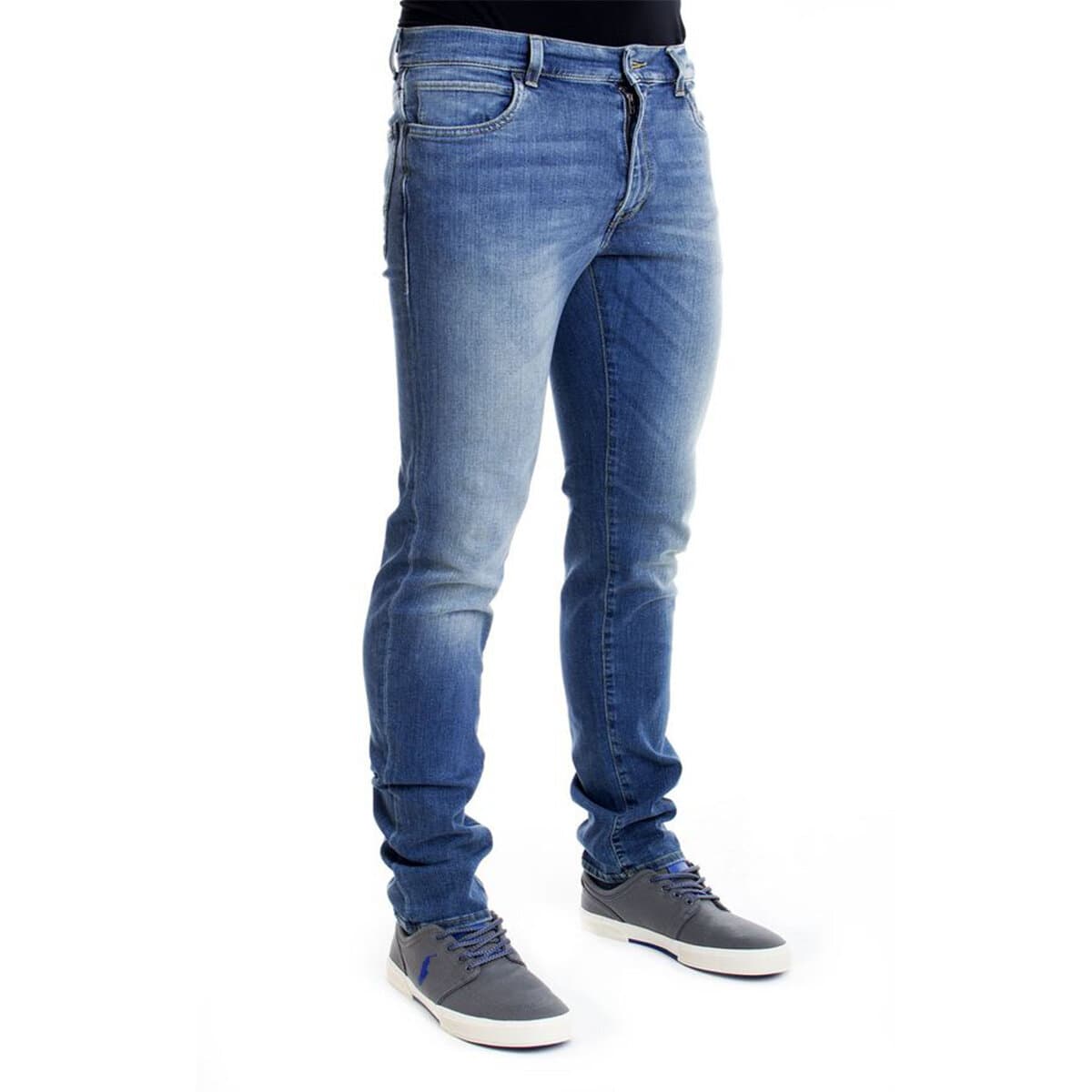 Blue denim jeans pant for men | Smart stylish denim jeans pant for men | Pant for men stylish tik tok | Jeans for men blue thumbnail