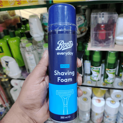 Boots Everyday Mens Shaving Foam-250ml-uk