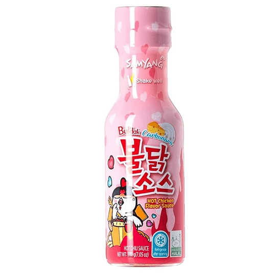 Buldak Hot Chicken Flavour Sauce Carbonara 200g