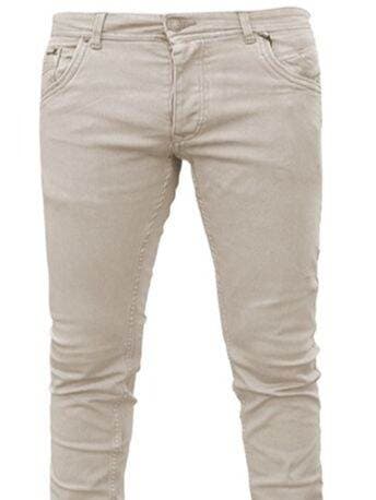 Light cream color denim pant collection for men | Cream jeans pant collection for men thumbnail
