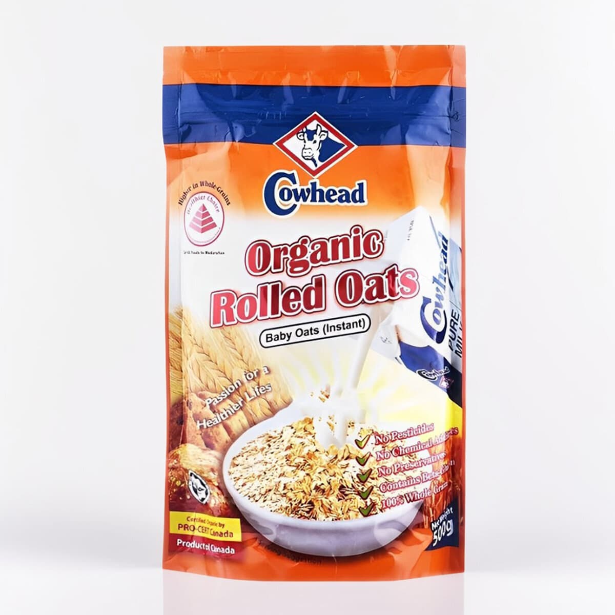 Cowhead Baby Rolled Oats 500 Gm canada