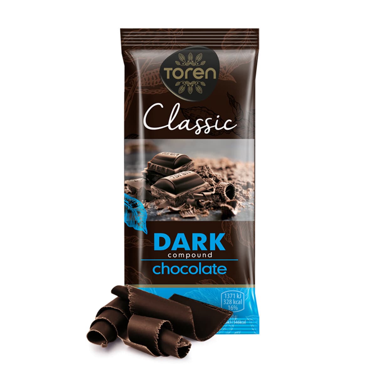 Torne Classic Compound Dark Chocolate 52 Grams (Turkey)