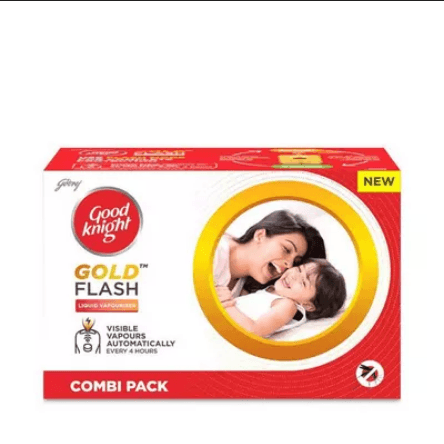 Good Knight Gold Flash Liquid Vapouriser Machine 45ml
