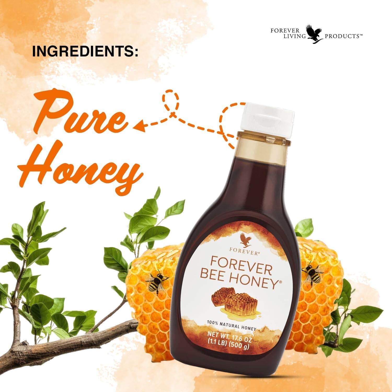 Forever Bee Honey (U.S.A) - 500ml