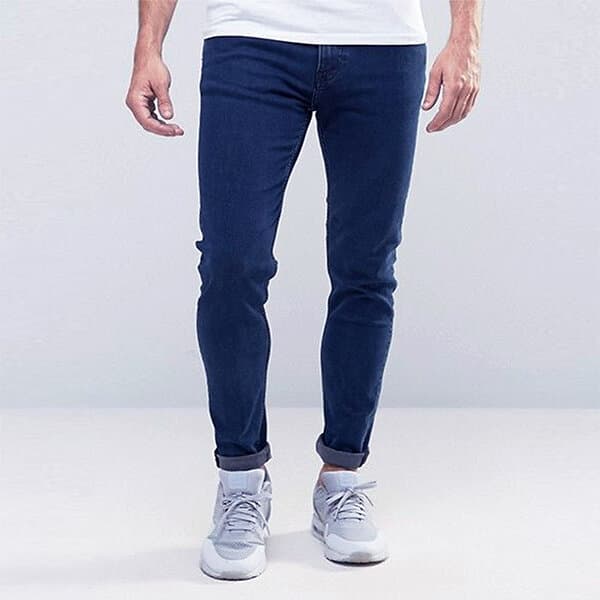 Navy blue denim pant for men new collection | Export quality denim pant for men blue | Denim pant for men stylish 2024 thumbnail