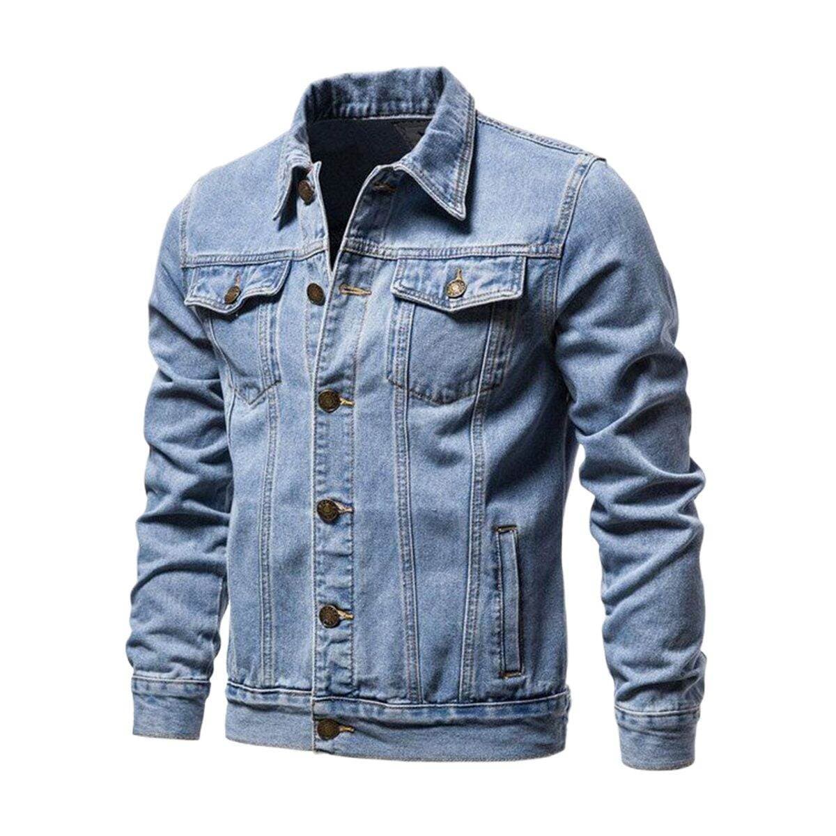 Light blue denim jacket for men stylish 2025 | Jacket for men 2025 new collection | Jacket for men denim blue