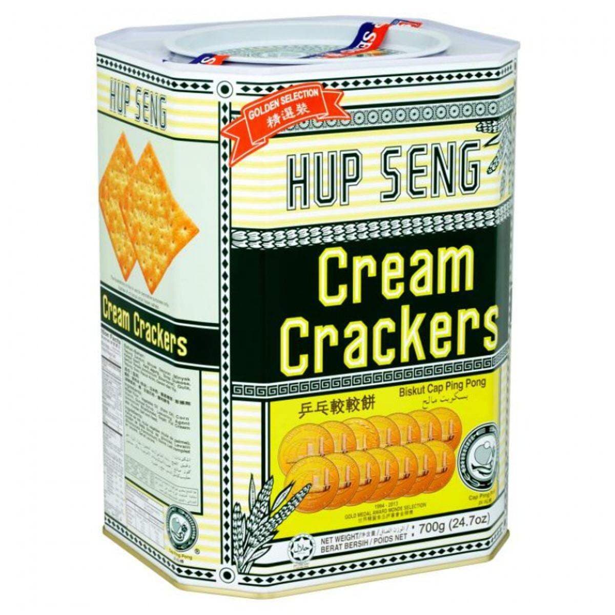 Cream Crackers Tin Hup Seng 700 gm