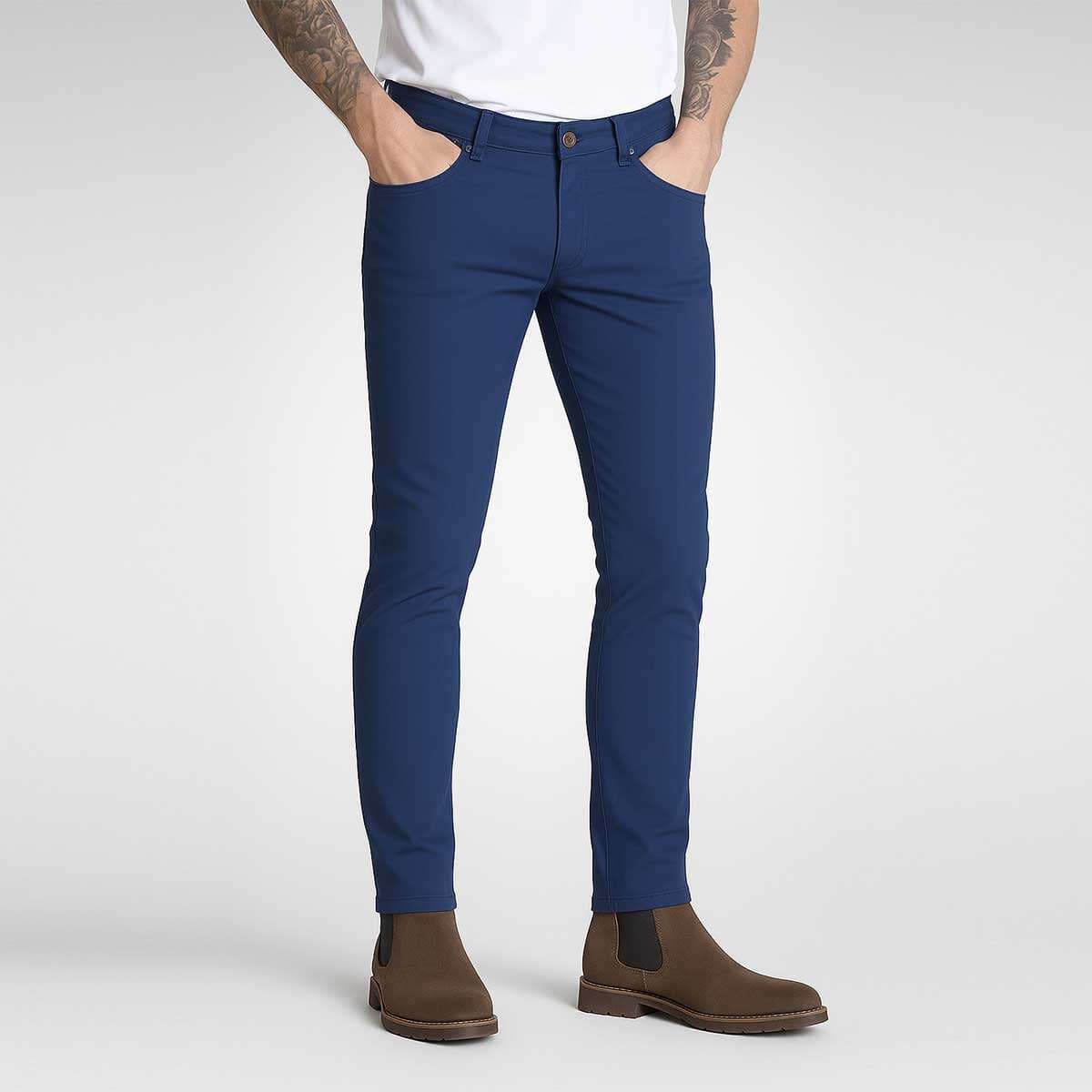 Black jeans pant for men new style 2026 | Denim pant for men high quality | Export quality stretch pant for men thumbnail