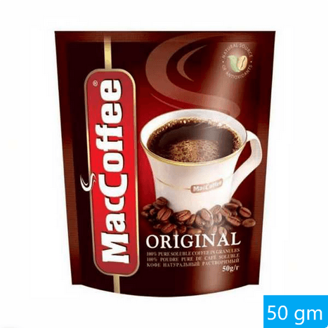 MACCOFFEE ORGINAL POUCH PACKET 50 gm(malaysia)