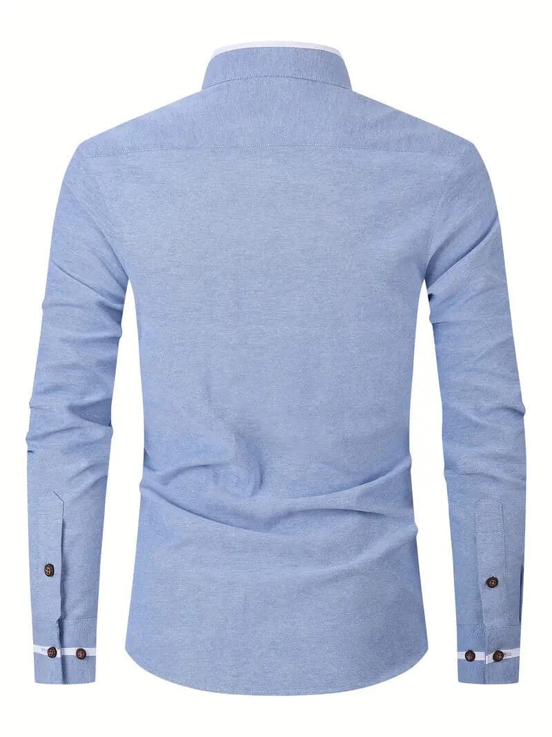 Sky blue shirt for men new 2025 brand stylish | Formal shirt for men high quality brand | Formal shirt for men new 2025 brand thumbnail