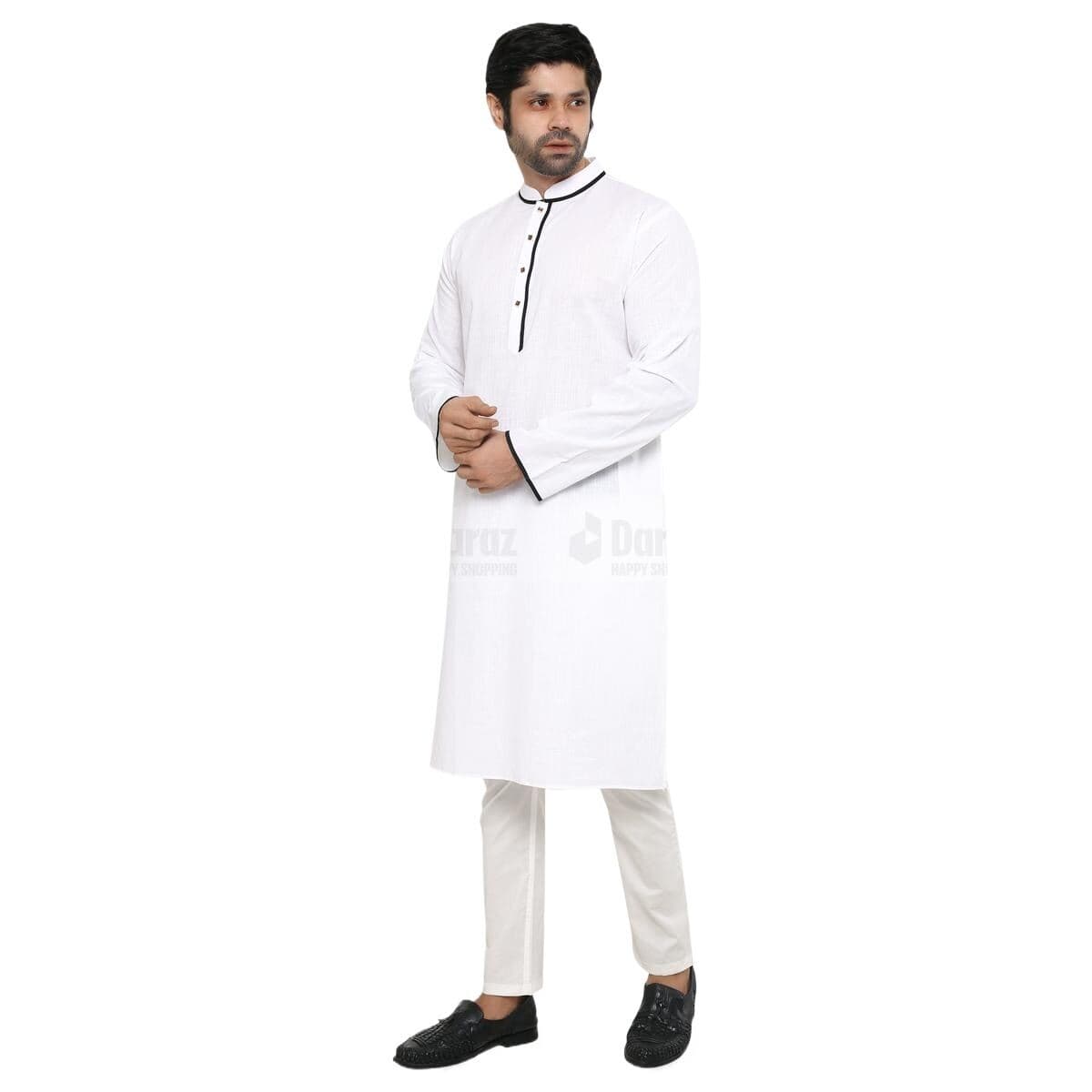 Premium panjabi for men new collection 2024 eid | White colour panjabi for men | Cotton panjabi for men 2024 | High quality panjabi at low price thumbnail
