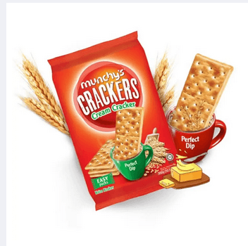 Munchy's Cream Crackers Biscuits 300 gm *2pcs=600g (Malaysia)