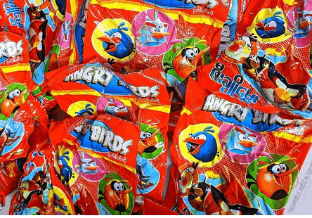 Angry Birds - Prune Burmese Pickle -mini 25 pcs