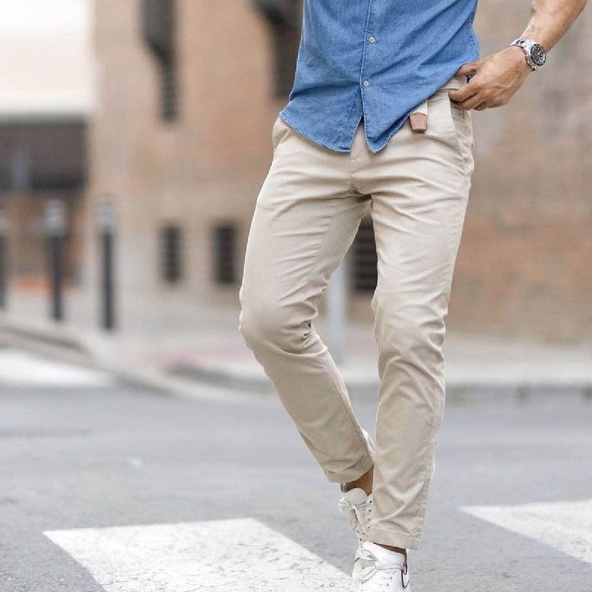 Jeans pant for men stylish 2024 new | off white jeans pant for men | Cream pant for men high quality