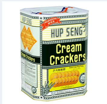 Hup Seng Cream Crackers Biscuits-700gm- Malaysia
