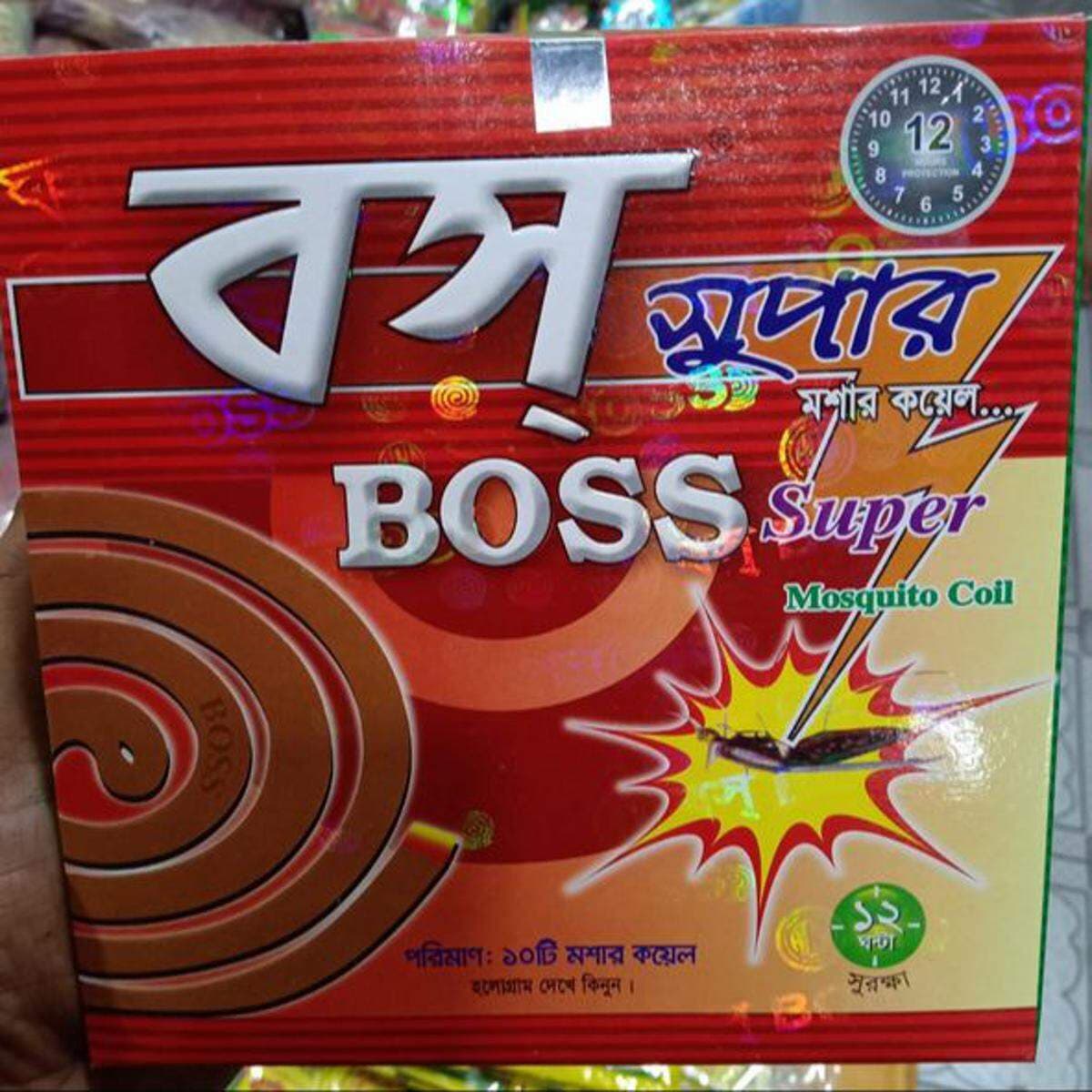 Boss Mosquito Coil – 1box 10 pcs