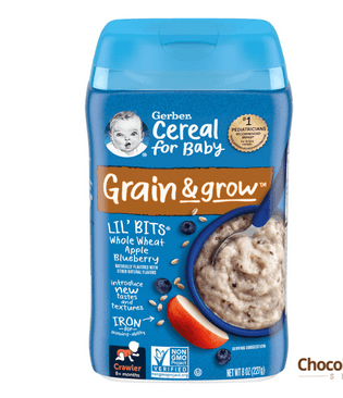Gerber Baby Cereal Lil Bits Oatmeal Banana 227 gm UK