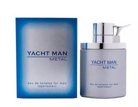 Yacht Man Metal Eau De Toilette 100 Ml Men's Perfume Long Lasting Fresh Scent