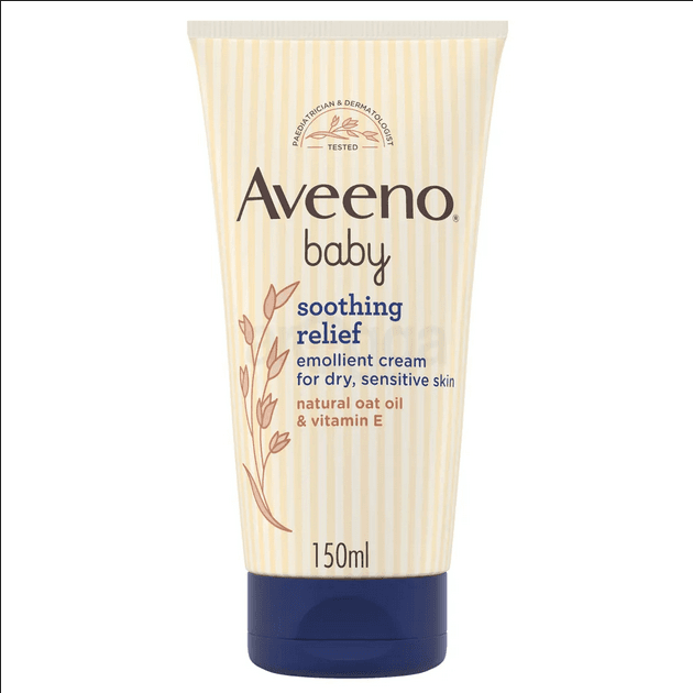 Aveeno Baby Soothing Relief Emollient Cream for Dry, Sensitive Skin-150ml