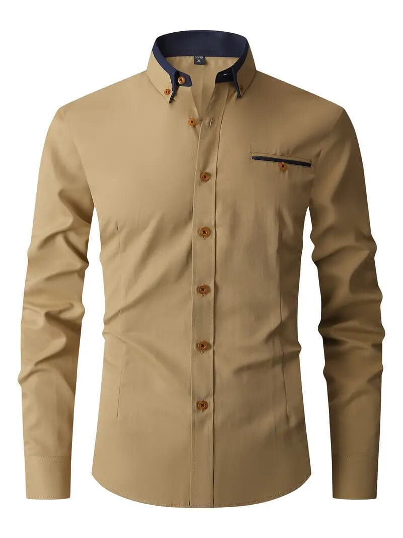 Stylish shirt for men new 2025 brand high quality | Office shirt for men white blue | Full sleeve mens shirt export high quality | Cotton shirt for men low price