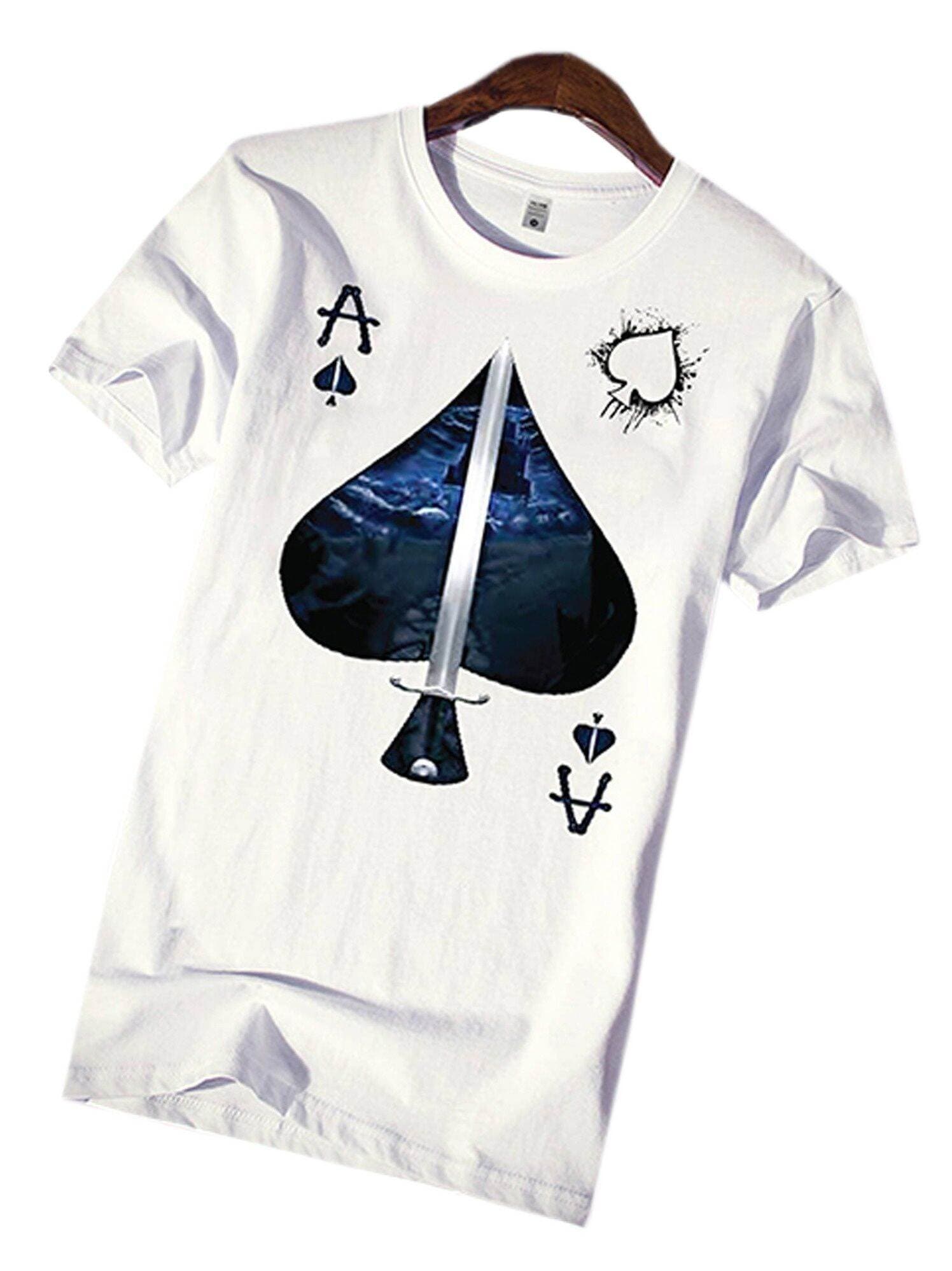 Printed white tshirt for men new 2025 brand stylish | 100% cotton t shirt for men high quality white | Export quality t shirt for men white thumbnail
