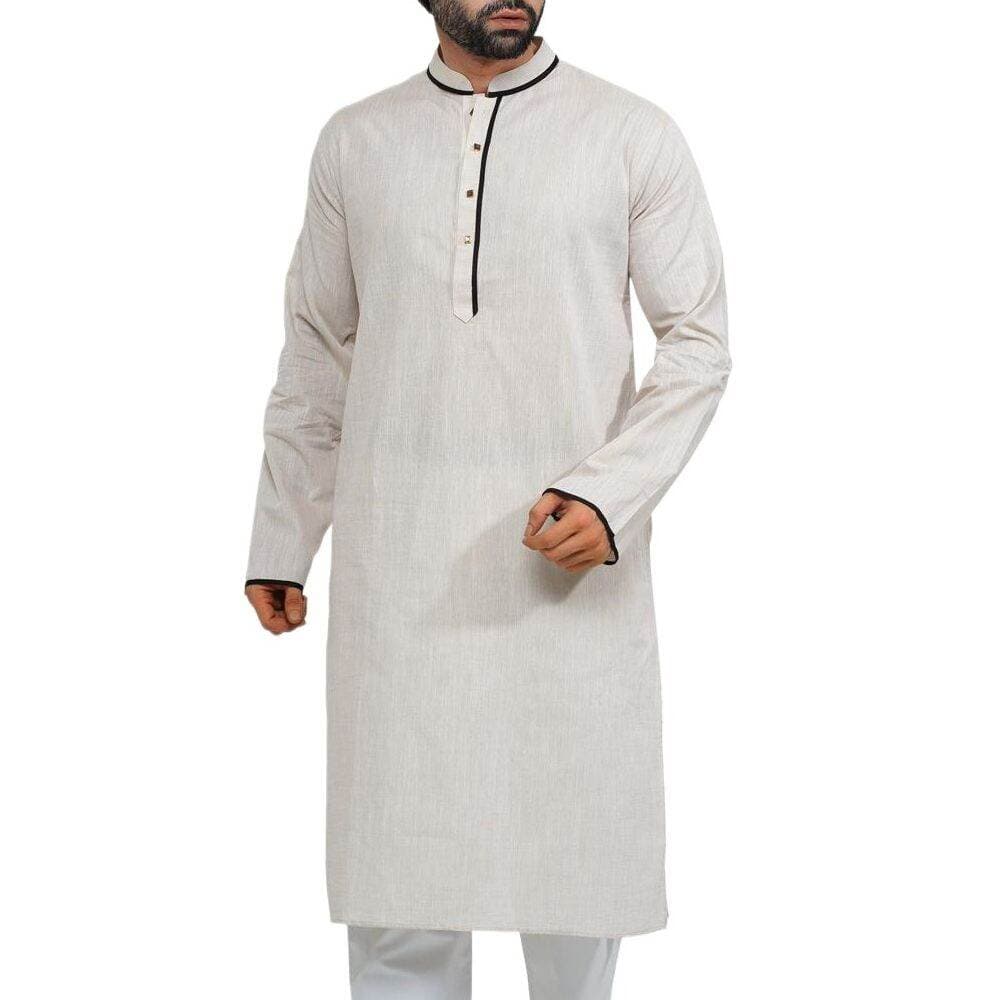 Panjabi for men new collection 2023 eid | Off white colour panjabi for men | Cotton panjabi for men 2023