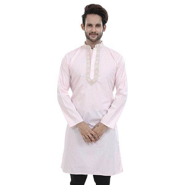Pink panjabi for men new collection 2024 stylist | Cotton panjabi for men new collection 2024 | Panjabi for men pink | Low price panjabi for men low price | Printed casual panjabi collection
