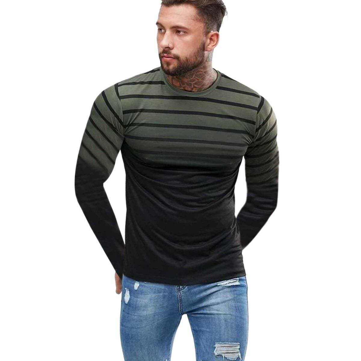 full sleeve tshirt for men | Tshirt for men olive colour | olive tshirt for men | tshirt for men full sleeve winter | tshirt for men full hand | tshirt for men full sleeve black | striped tshirt | tshirt for men green