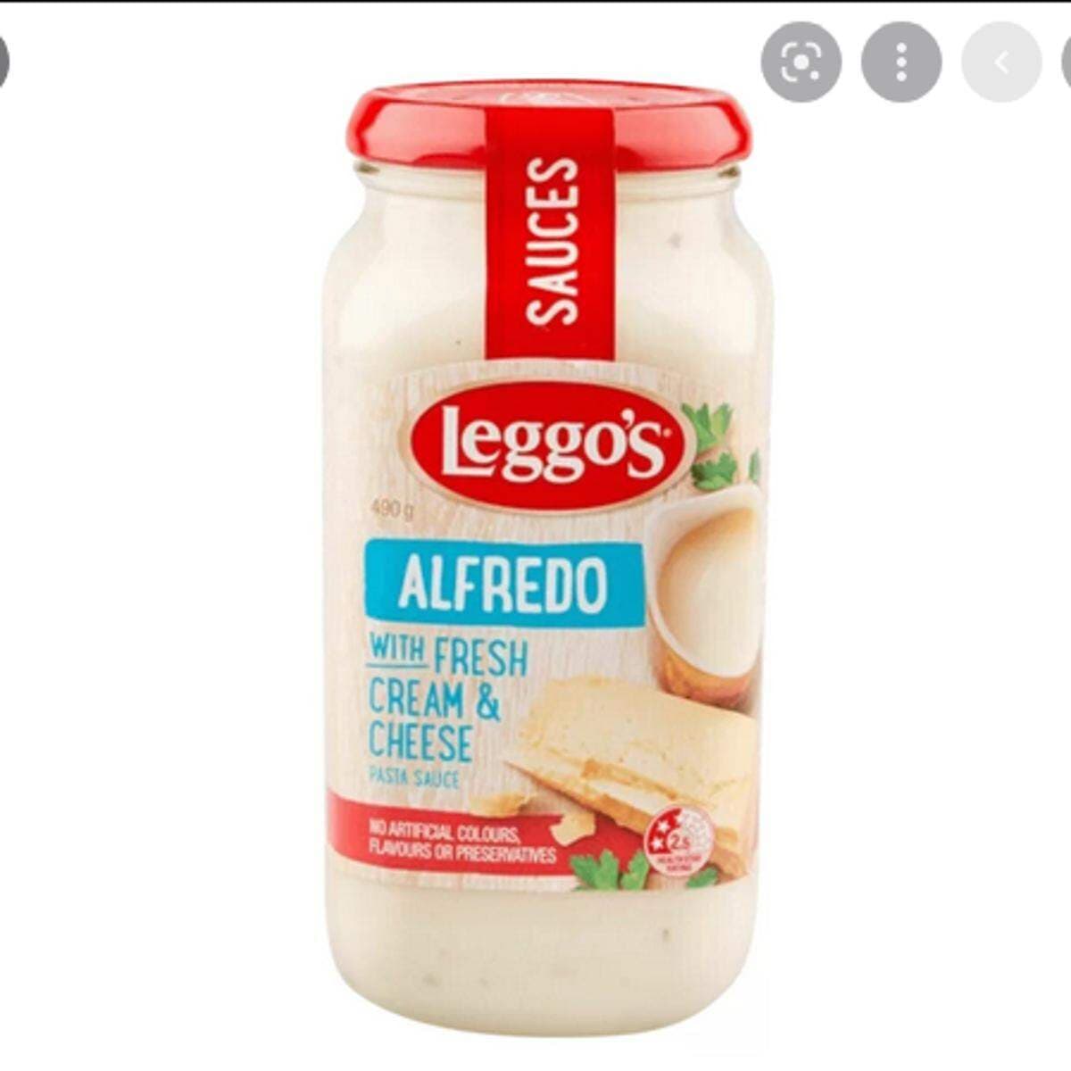 Alfredo with Fresh Cream and Cheese Pasta Sauce 490g