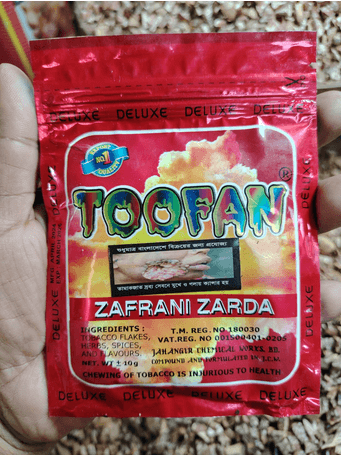 Toofan Zafrani Zarda Chewing-10g