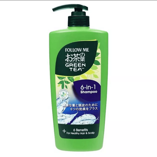 Follow Me Green Tea 6 in 1 Shampoo 650ml