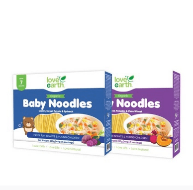 Love Earth Organic Baby Noodles 200gm