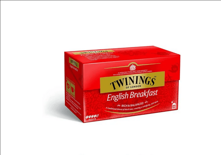 Twinings English Breakfast Tea 25 pcs Tea Bag 50 gm-● Origin : London