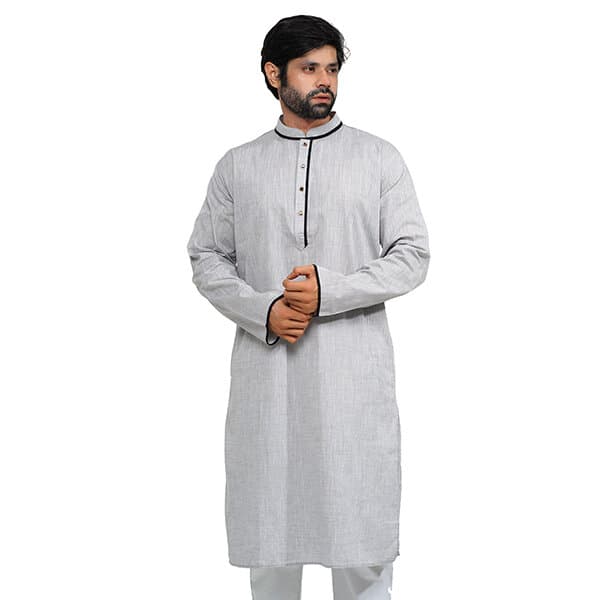 Panjabi For Men New Collection 2024 Stylish | White Panjabi For Men Stylish | New Panjabi Collection 2024 White | Eid Collection Panjabi 2024 | Kurta For Men New Collection 2024 - à¦à¦¾à¦ªà¦² à¦¡à§à¦°à§à¦¸ à¦¶à¦¾à§à¦¿ thumbnail
