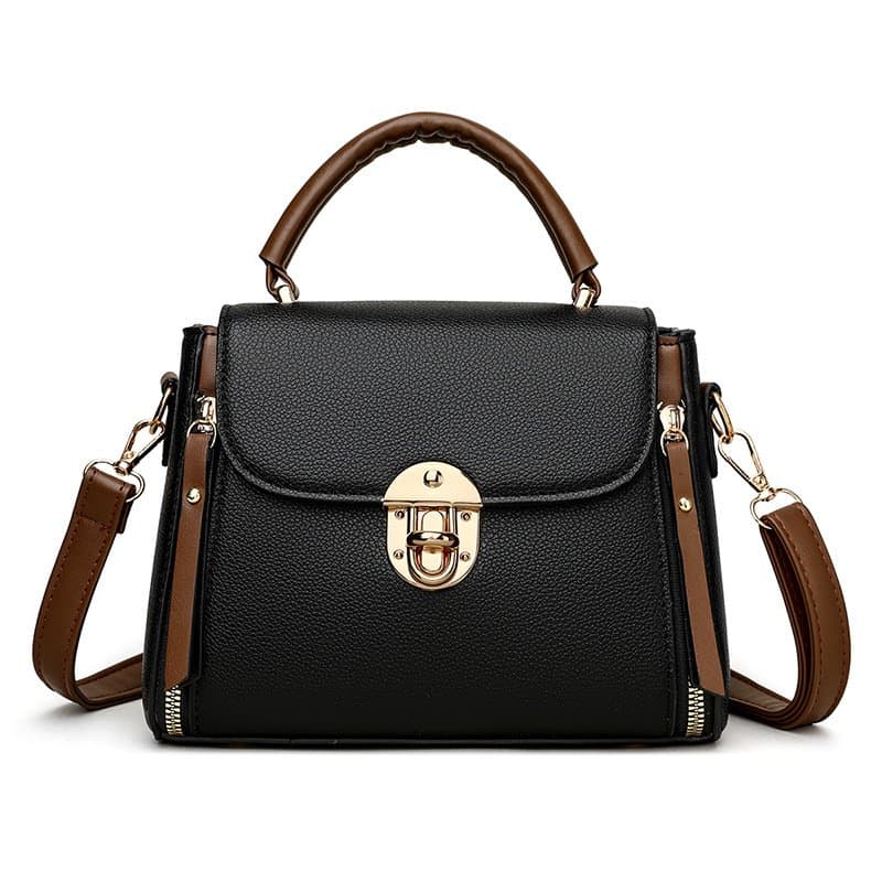 Fashion Shoulder For Women Ladies Crossbody Hand Bags Luxury Purses And Handbags New(Black)