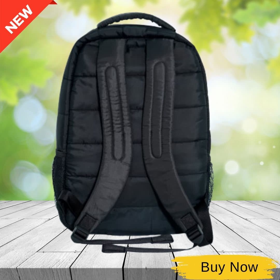 Givova Holland Quilted Padded Backpack Givova Unisex Multipocket Waterproof Black Backpack thumbnail
