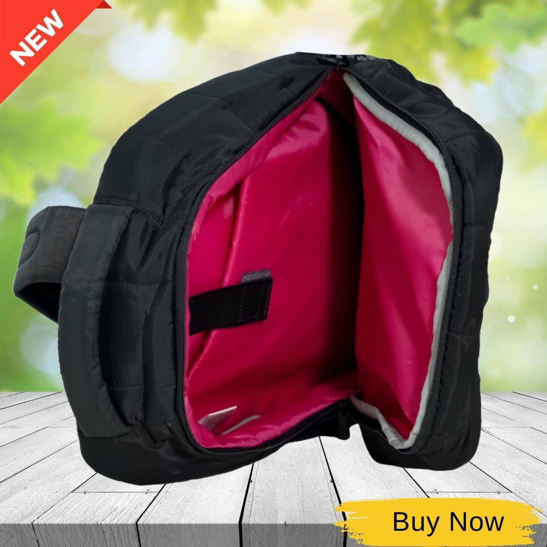 Givova Holland Quilted Padded Backpack Givova Unisex Multipocket Waterproof Black Backpack thumbnail