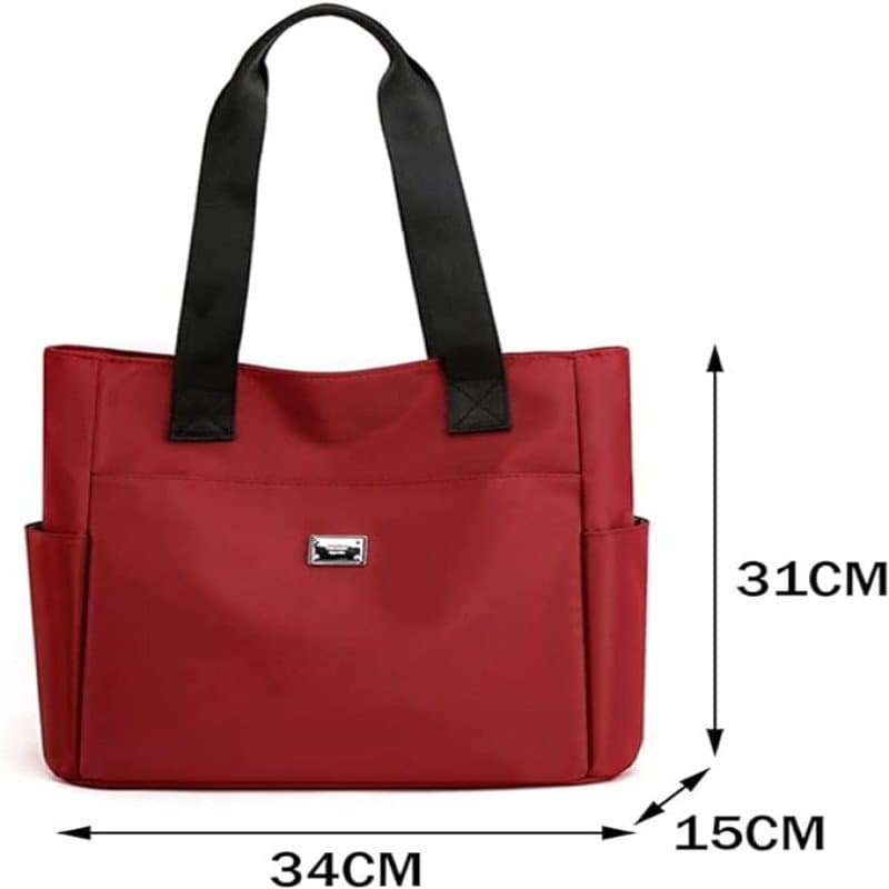 Fashion Shopping Bag ( maroon color ) thumbnail