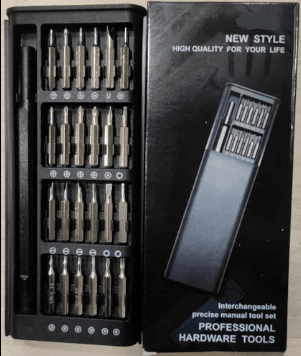 24 in 1 screwdriver set Magnetic Screwdriver Kit with Detachable Handle Tools
